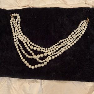 JCrew layered pearl necklace